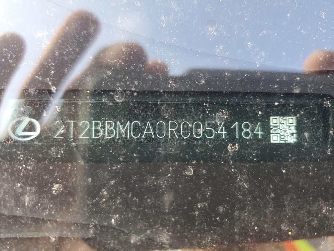 2T2BBMCA0RC054184 - 2024 Lexus rx 350h ba
