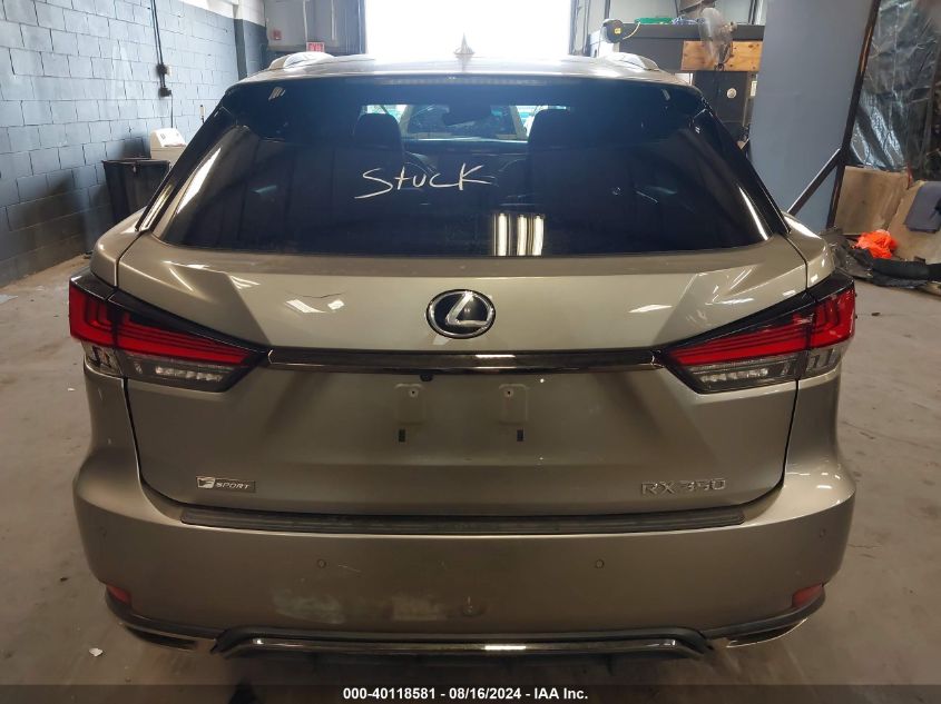 2T2YZMDA7LC252501 - 2020 Lexus Rx