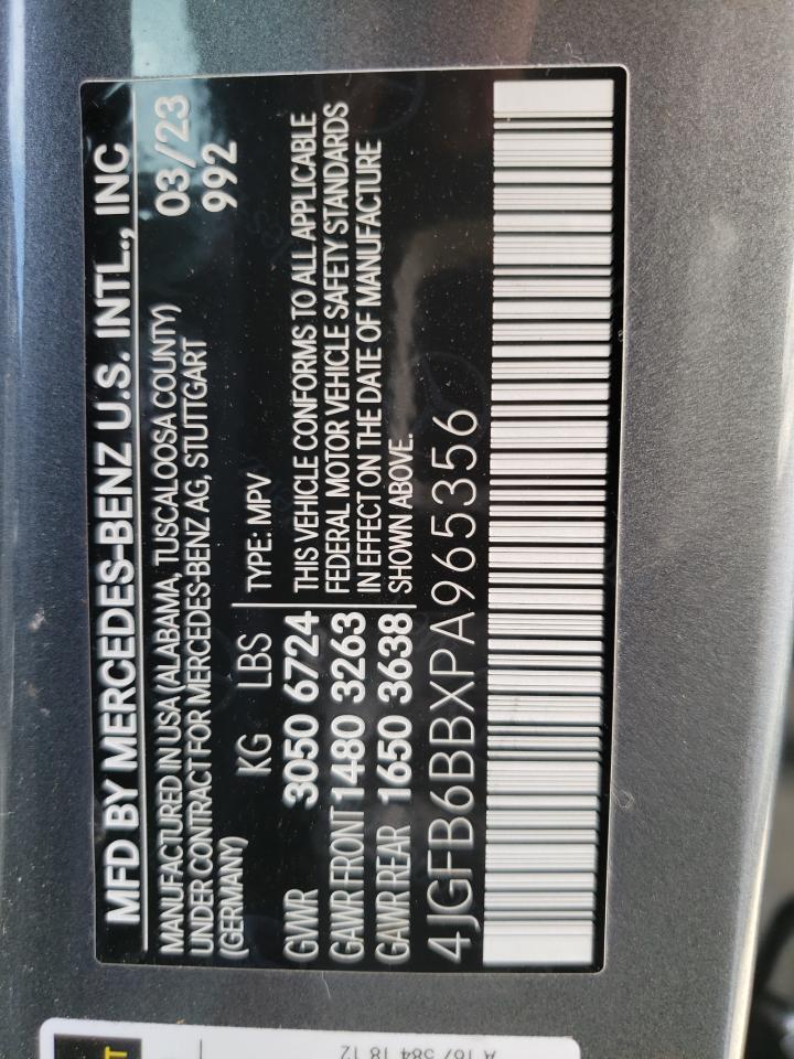 4JGFB6BBXPA965356 - 2023 Mercedes-benz gle amg 53