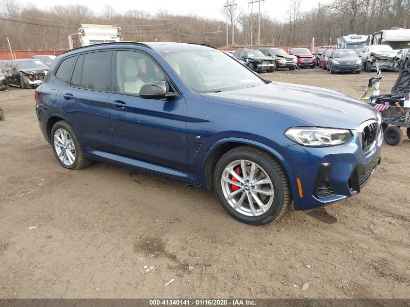 5UX83DP03N9J01526 - 2022 Bmw X3
