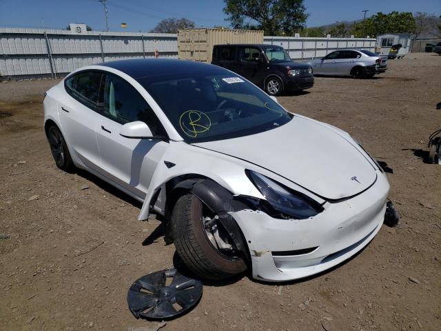 5YJ3E1EA3MF051134 - 2021 Tesla Model 3
