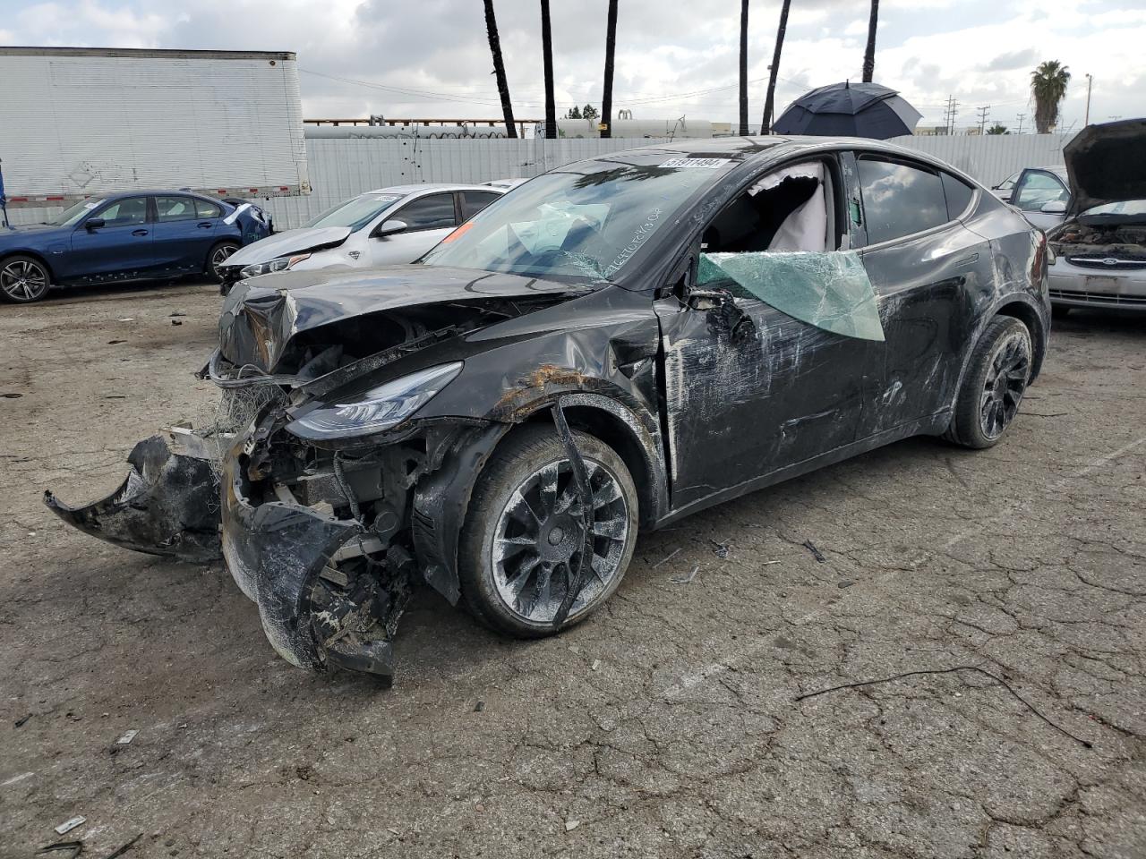 7SAYGDEE8PA028098 - 2023 Tesla model y