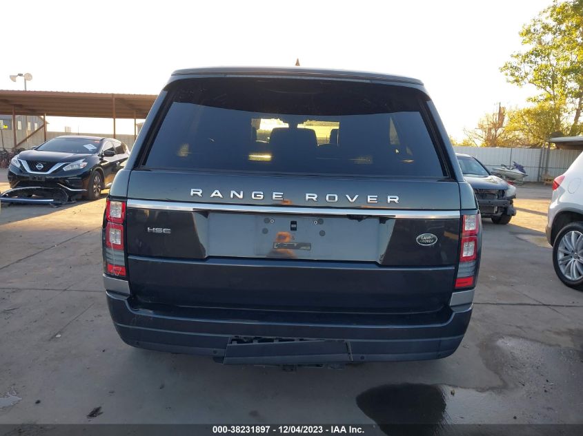 SALGS2FV7HA366141 - 2017 Land rover Range rover